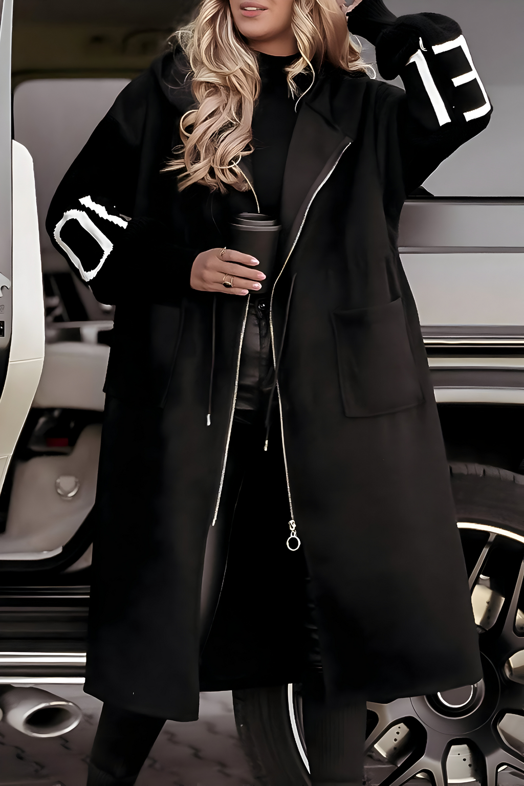 Rosana - Windbreaker Long Jacket