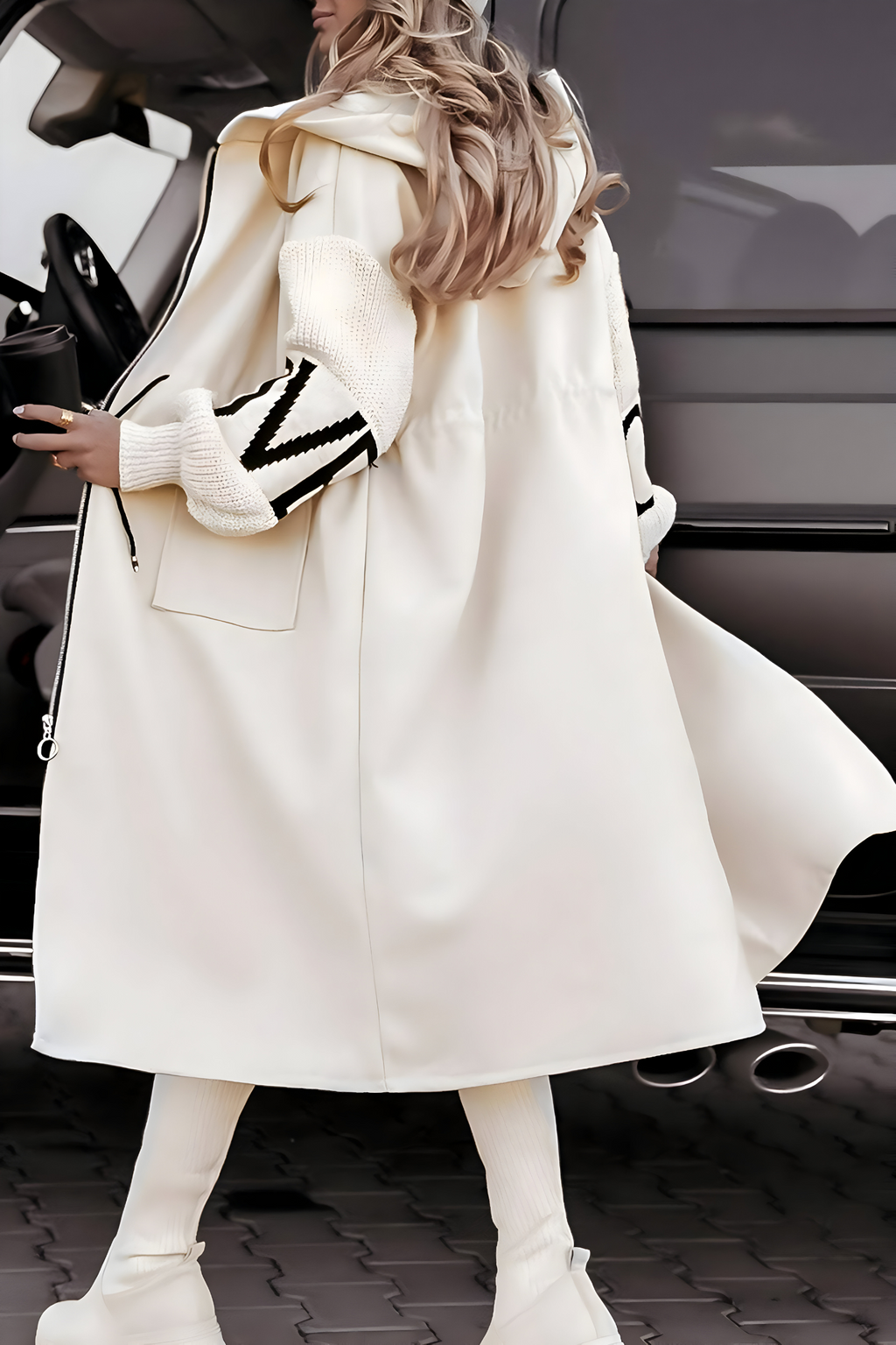 Rosana - Windbreaker Long Jacket
