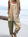 Frederikke | Striped Relaxed Jumpsuit